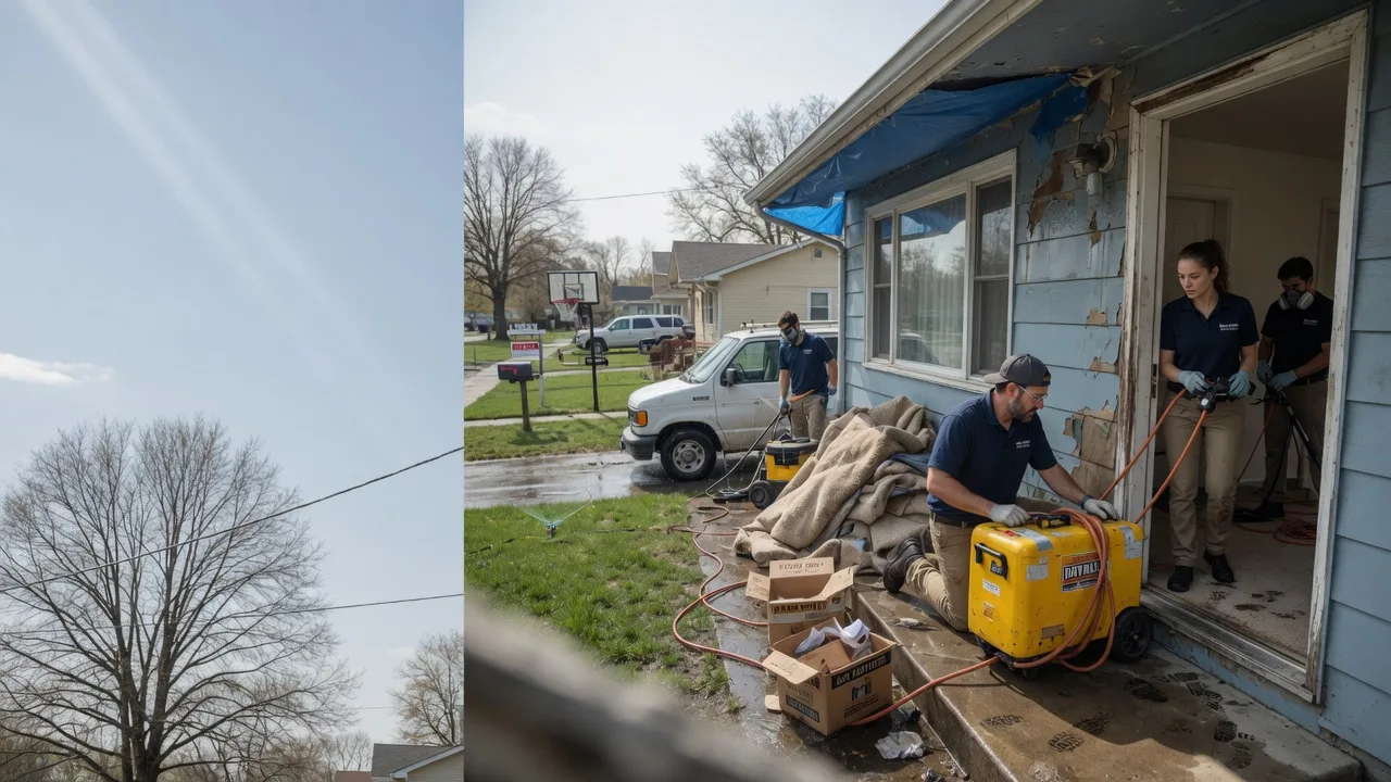 Basement Flood Cleanup in Warrensburg, MO near me